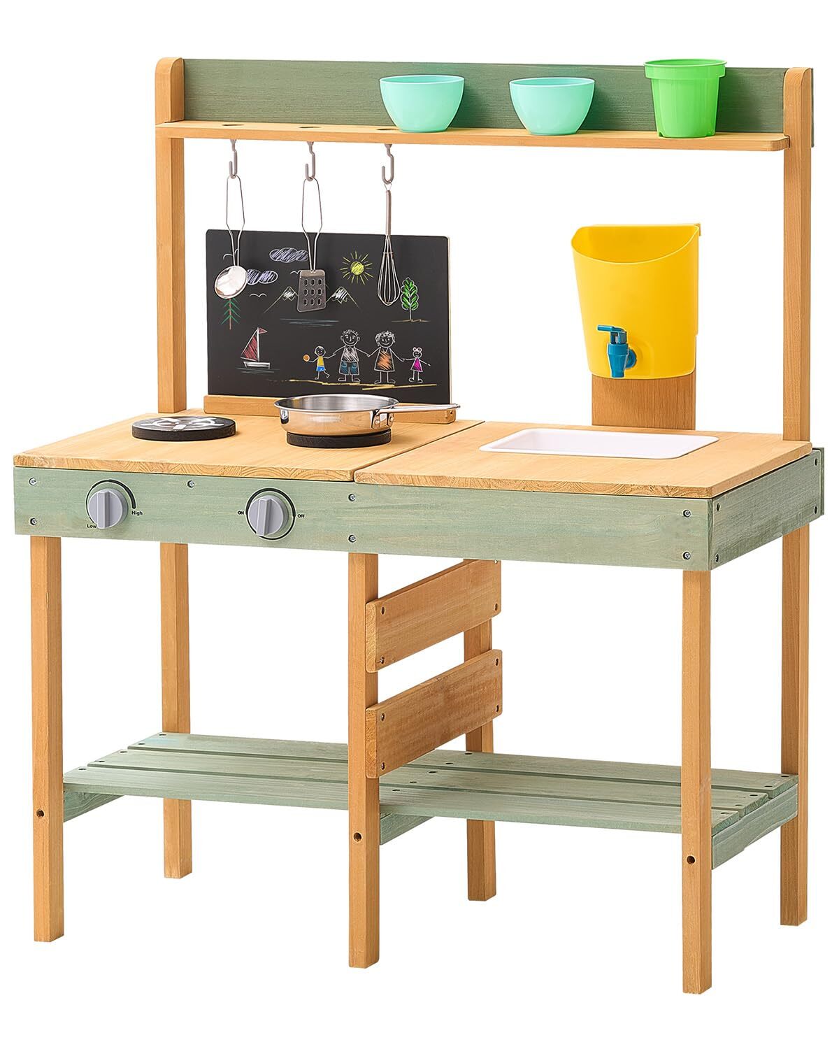 Ensemble de cuisine en bois pour enfants VEVOR 762 mm : test et avis