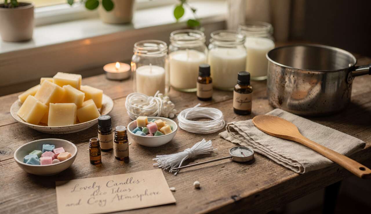 Jolies bougies : idées déco et ambiance cozy