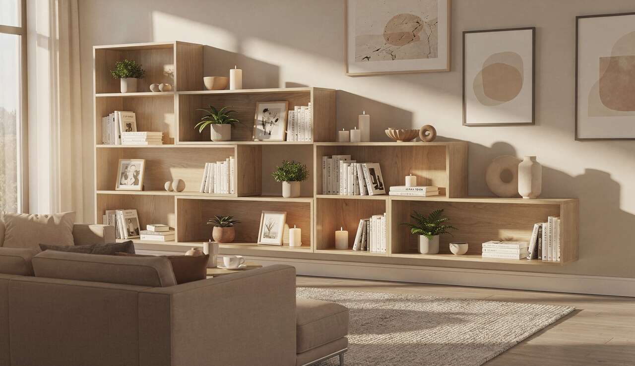 Étagère modulable facile à monter chez Woud
