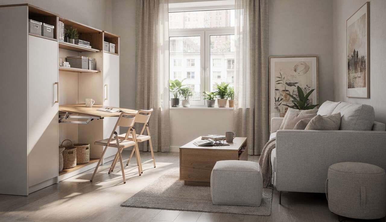 Astuces Aménagement : gagner de la Place dans les Petits Espaces