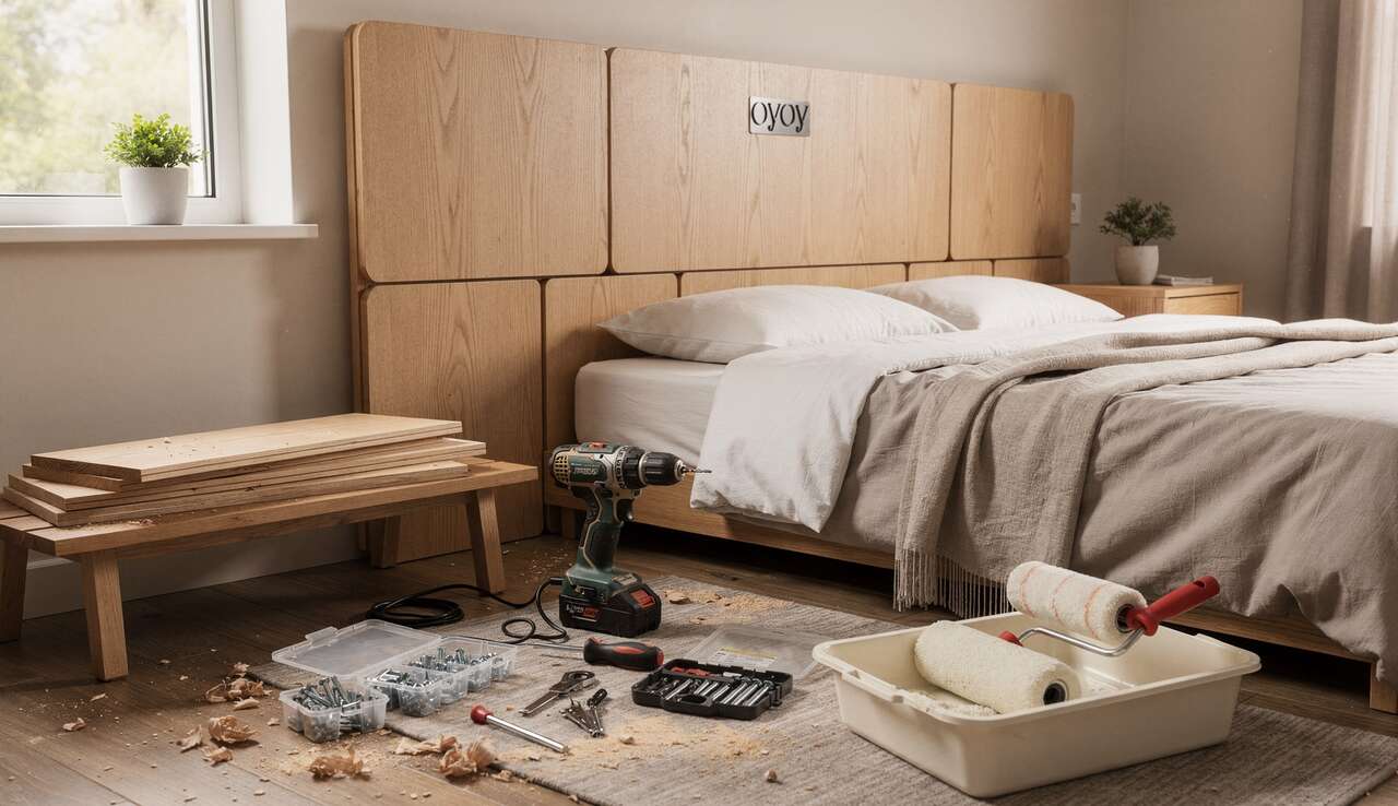 Tête de lit modulable et pratique oyoy
