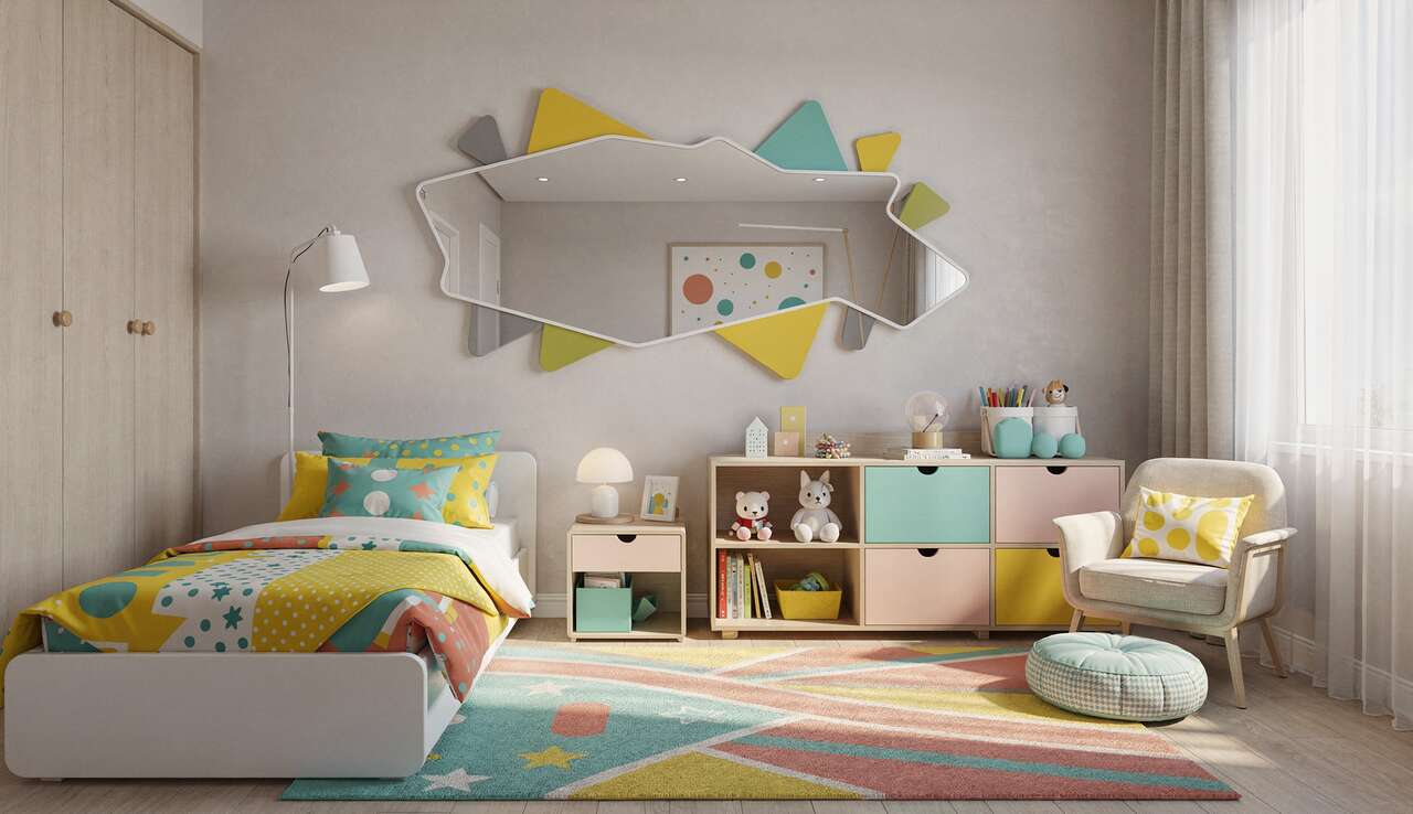 Miroirs enfants : petites découpes tendance