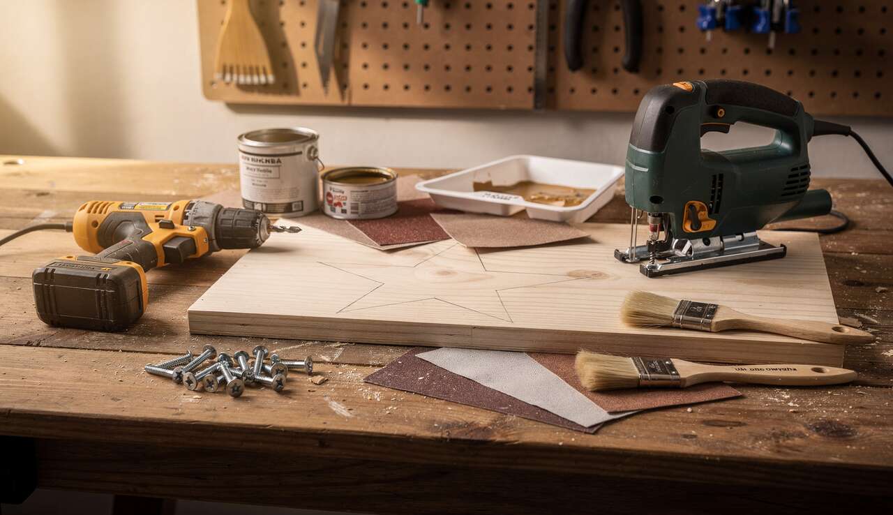 DIY : fabriquez une Étoile en Bois