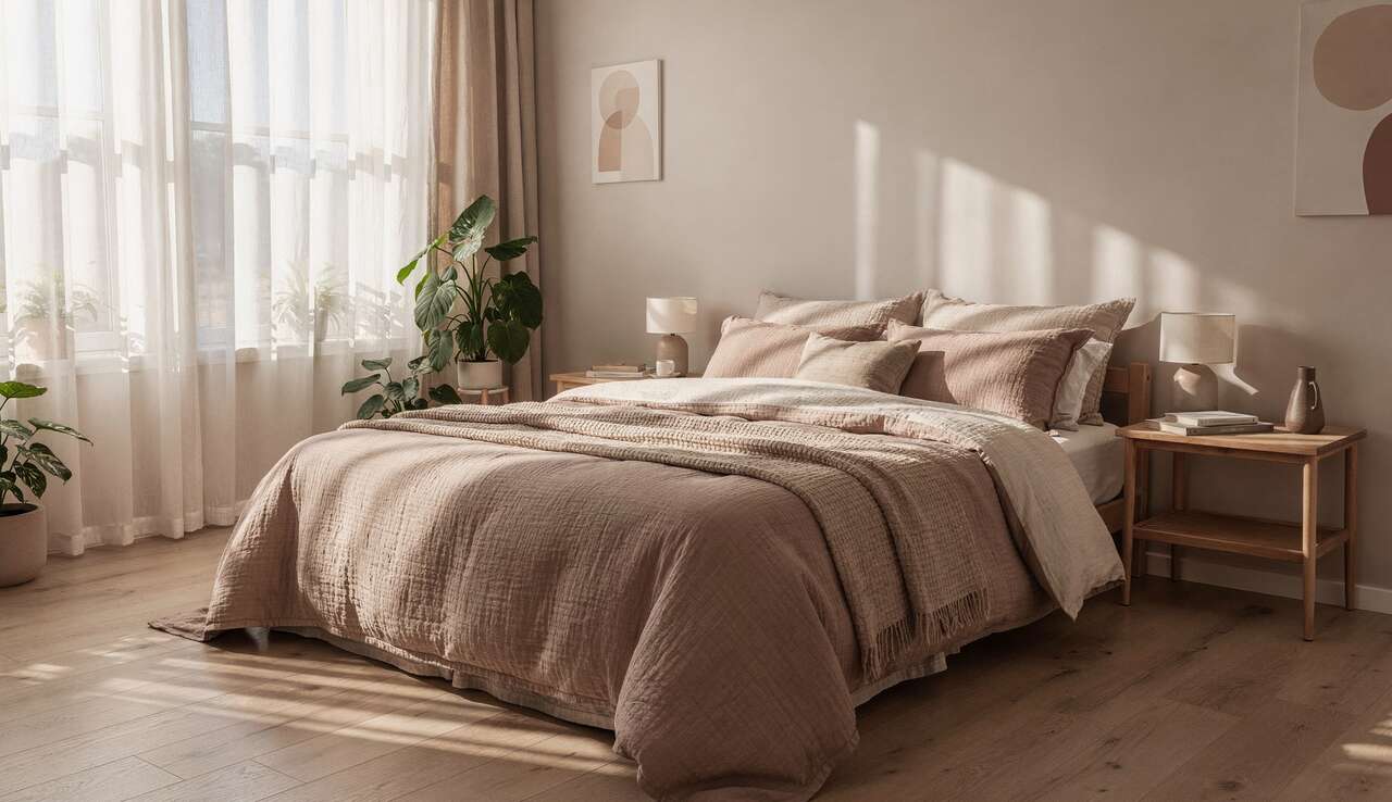 Linge de Lit en Lin et Gaze de Coton Bio Made in France