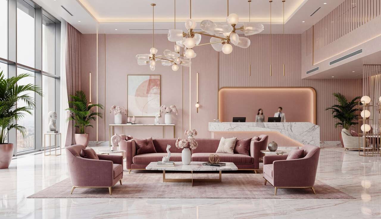 Hôtel déco : plongez dans le style rose Barbie