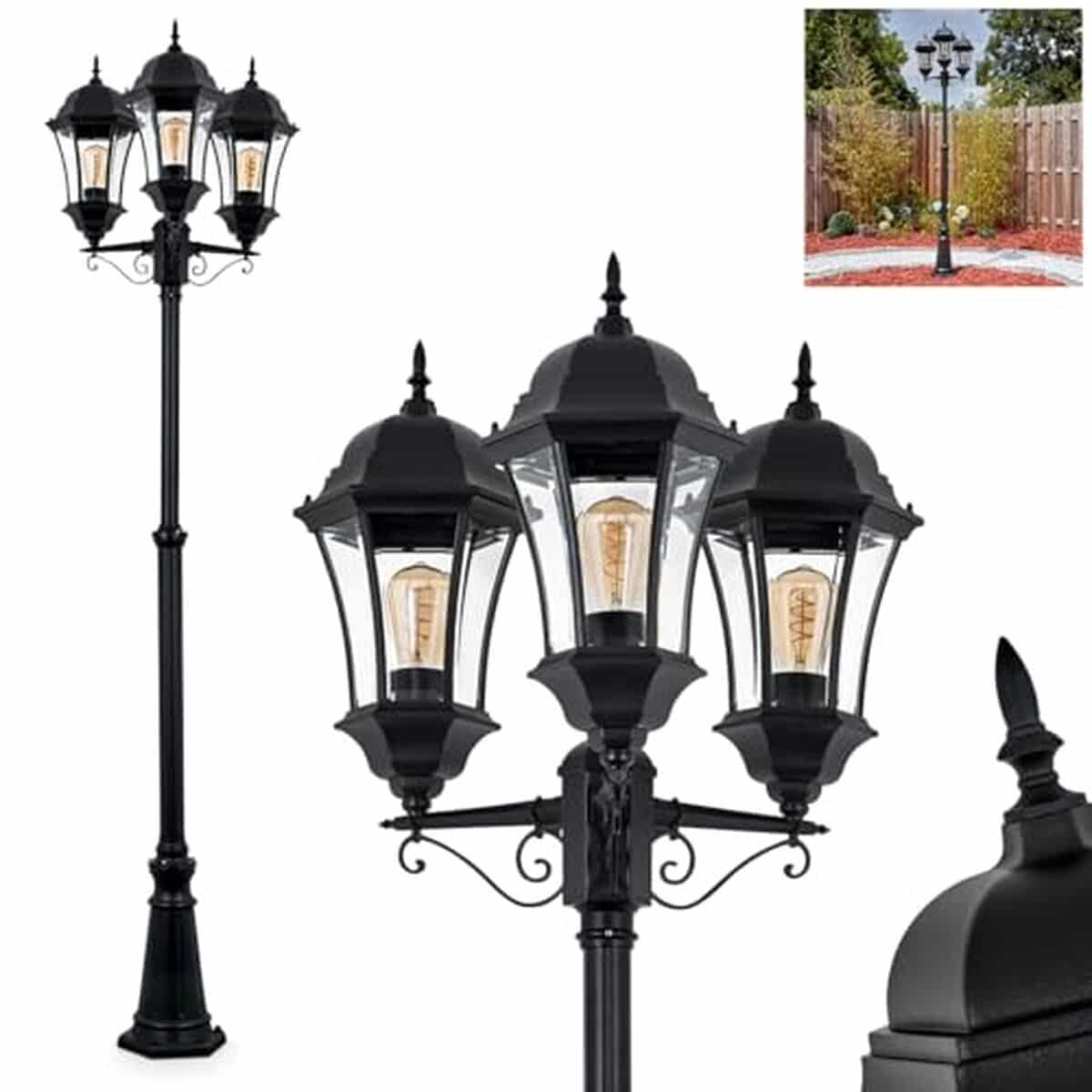 Avis sur le candélabre Etoe hofstein : style vintage pour éclairage extérieur