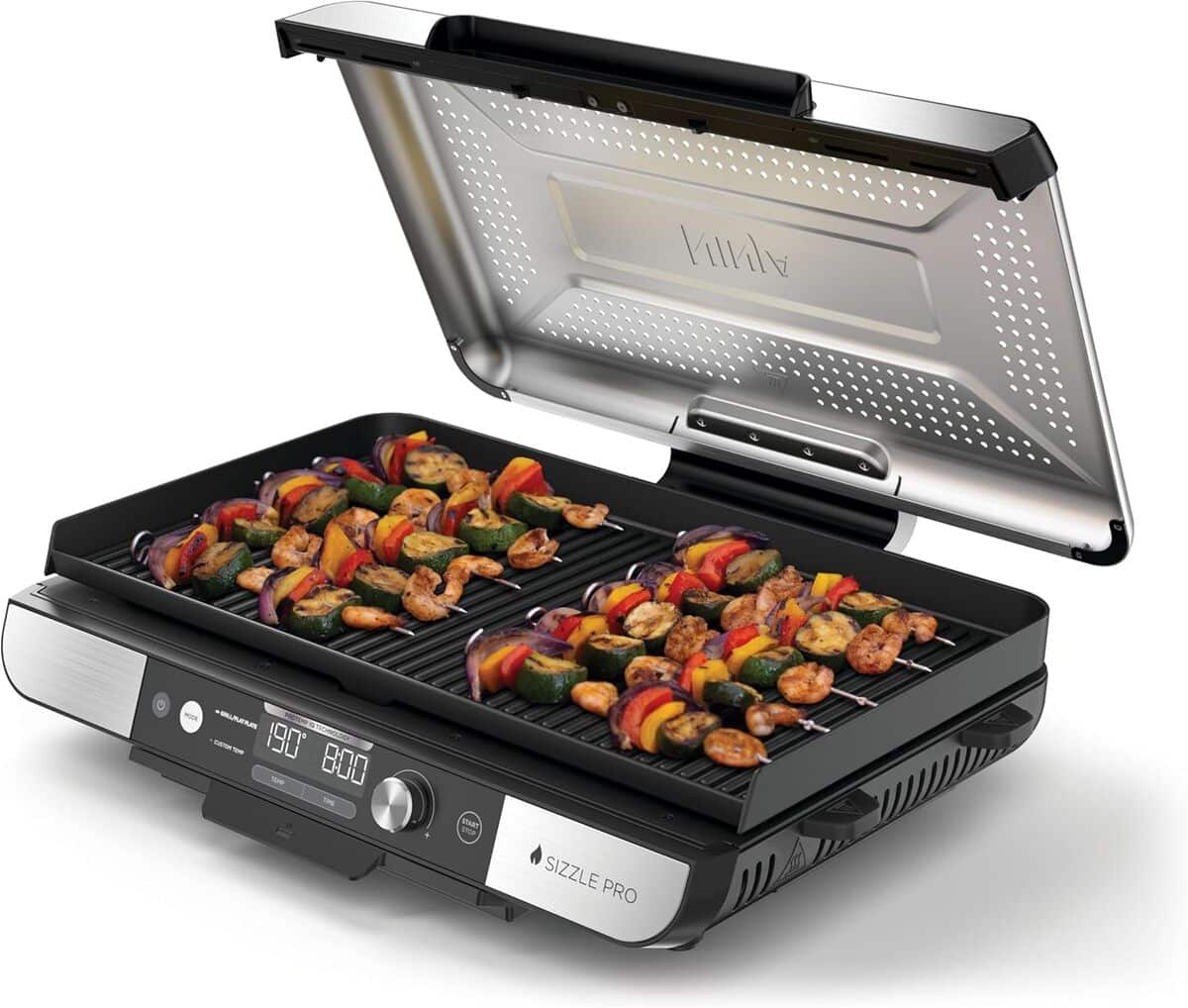 Test du Ninja Sizzle Pro XL : grill électrique intérieur polyvalent