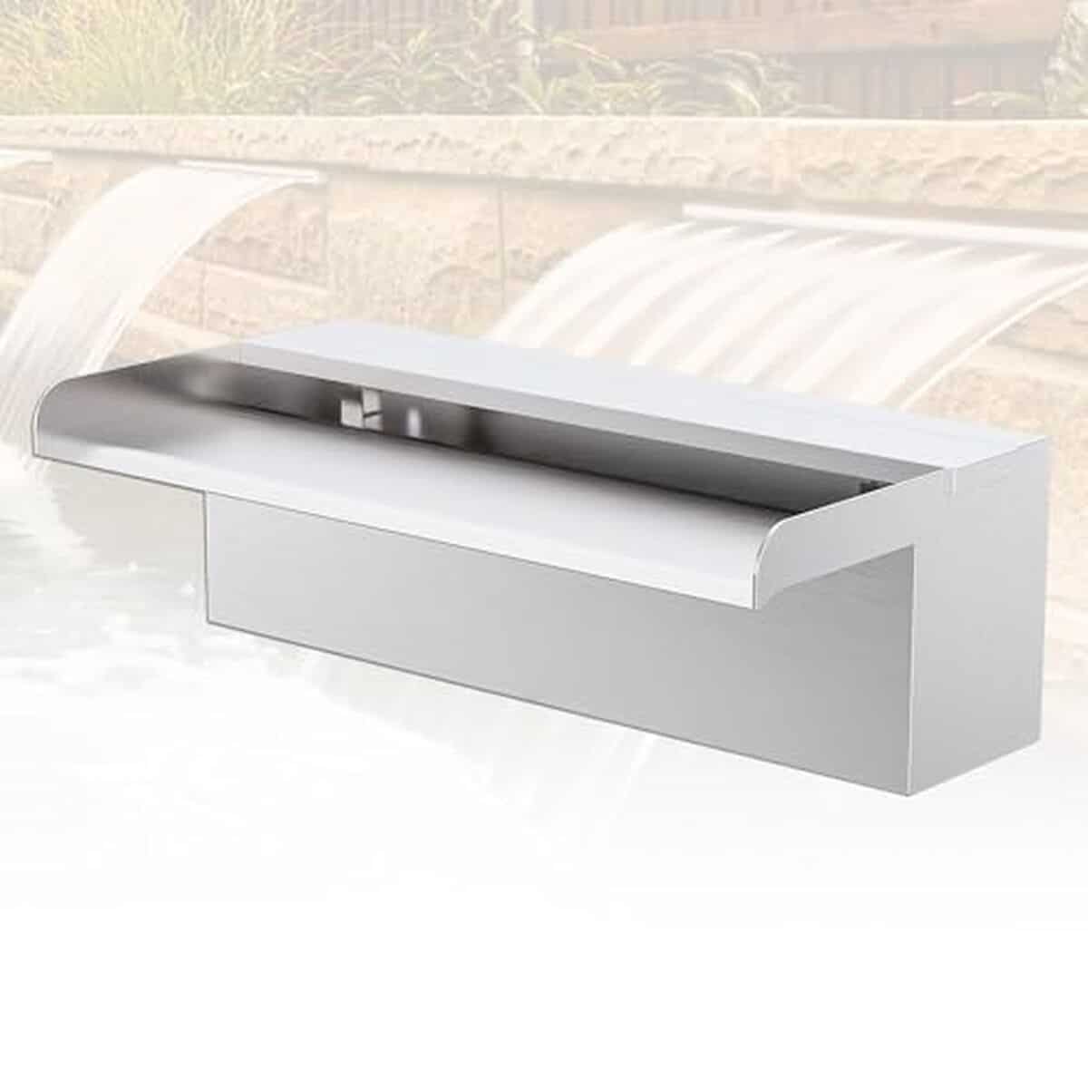 Test : fontaine cascade Longrunnew en inox (30 x 15 cm)