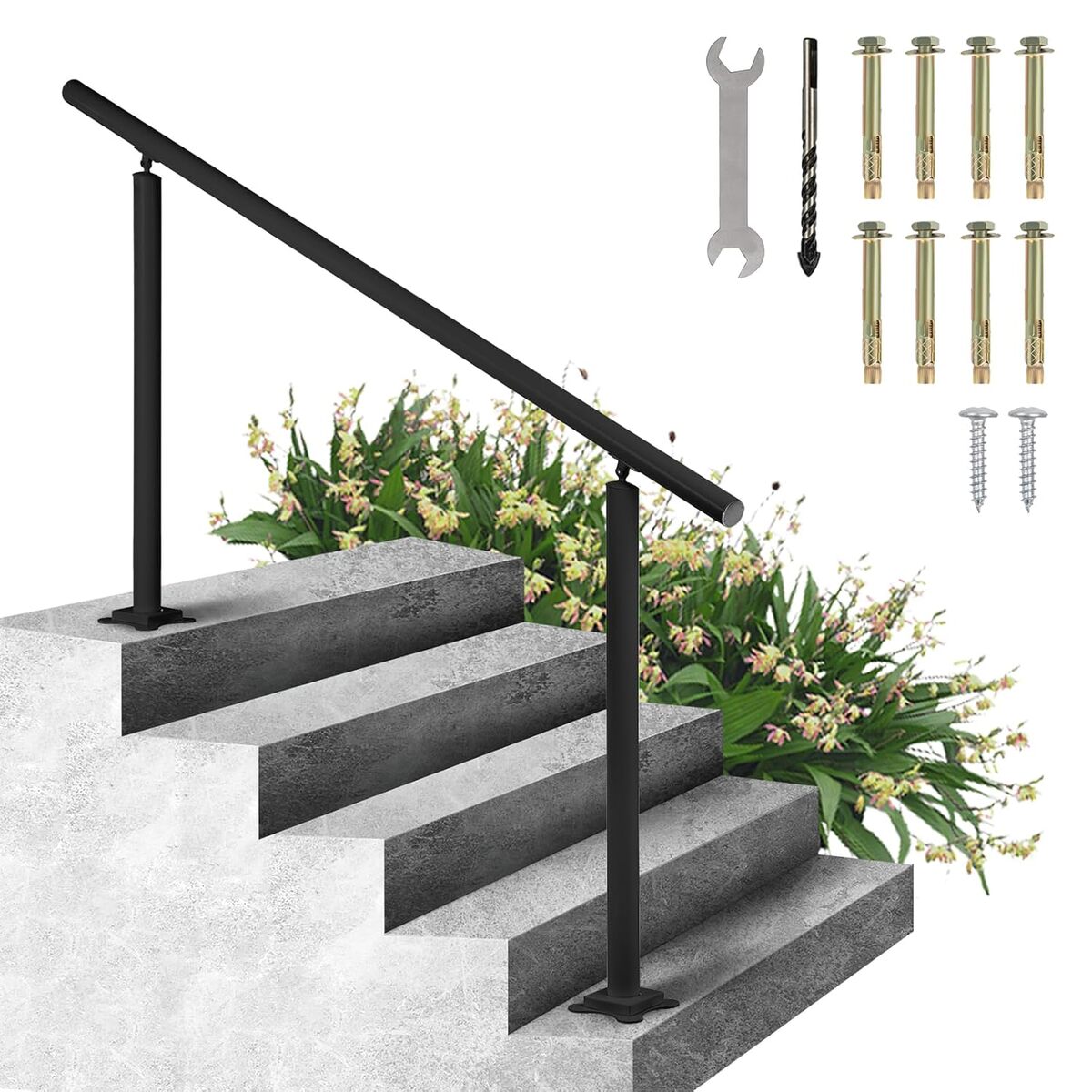 Test : vevor main courante aluminium pour escaliers