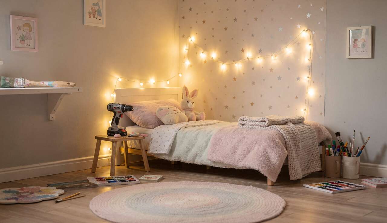 Déco romantique et poétique pour chambre d'enfant