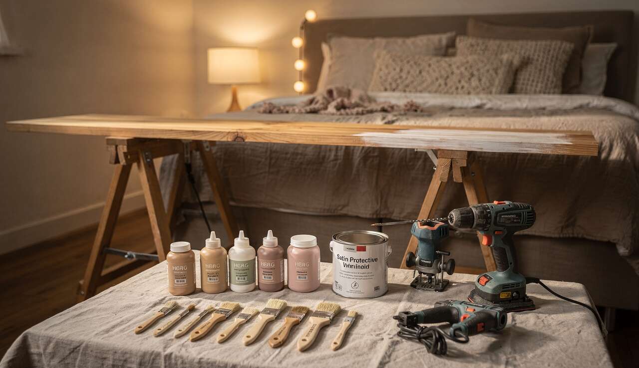 Tête de lit : idées de peinture créatives pour transformer votre chambre