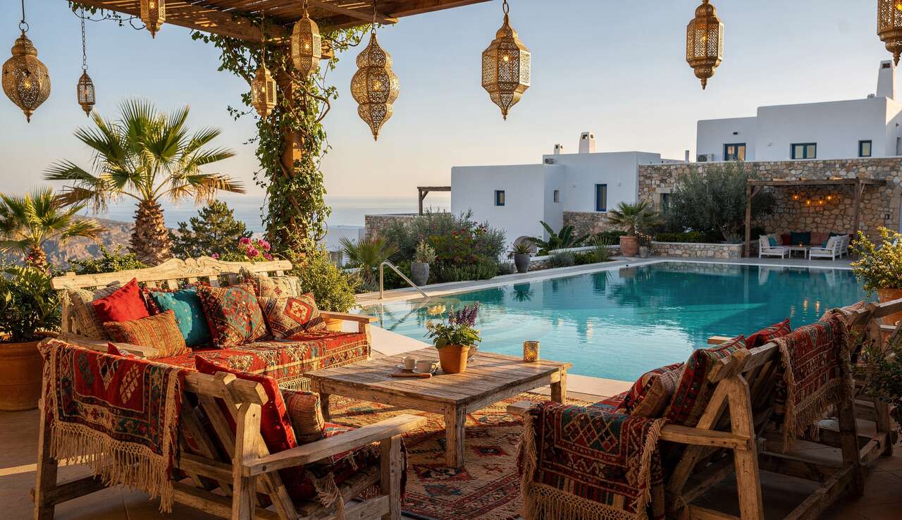 Séjour bohème gitan à Casa Cook Kos, grèce
