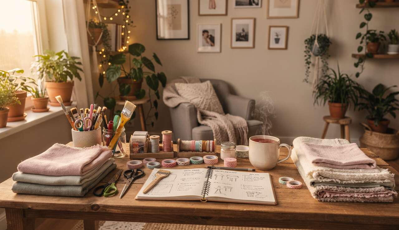 Visite inspirante chez Emilie du blog Poligom