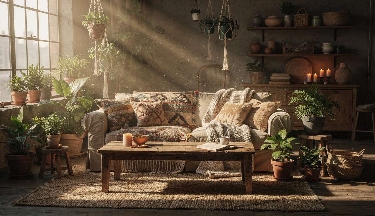 Découverte du loft bohème vintage d'Aurélia Wolff et de sa marque textile éco-friendly Whole