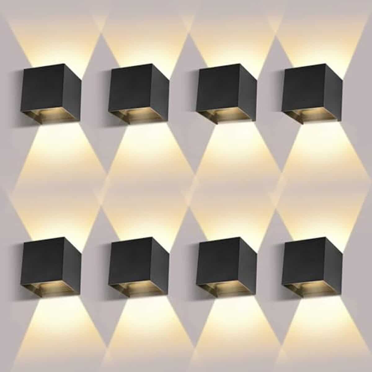 Test : ledmo applique murale 12W, étanche et réglable