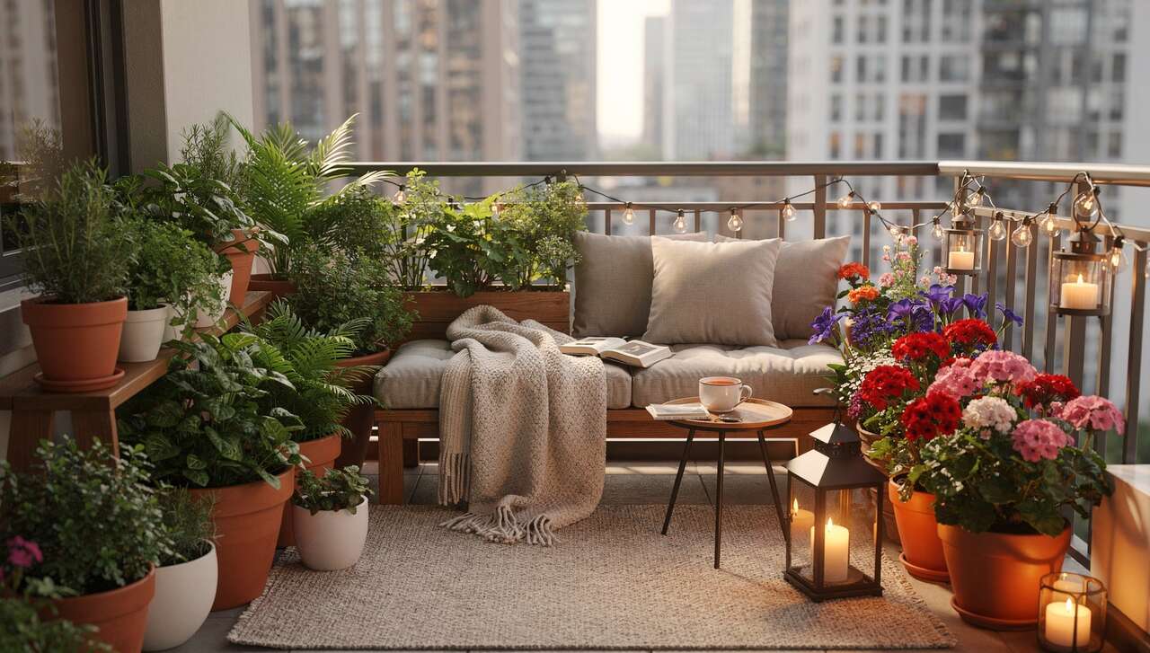 Aménager son balcon comme un petit jardin urbain