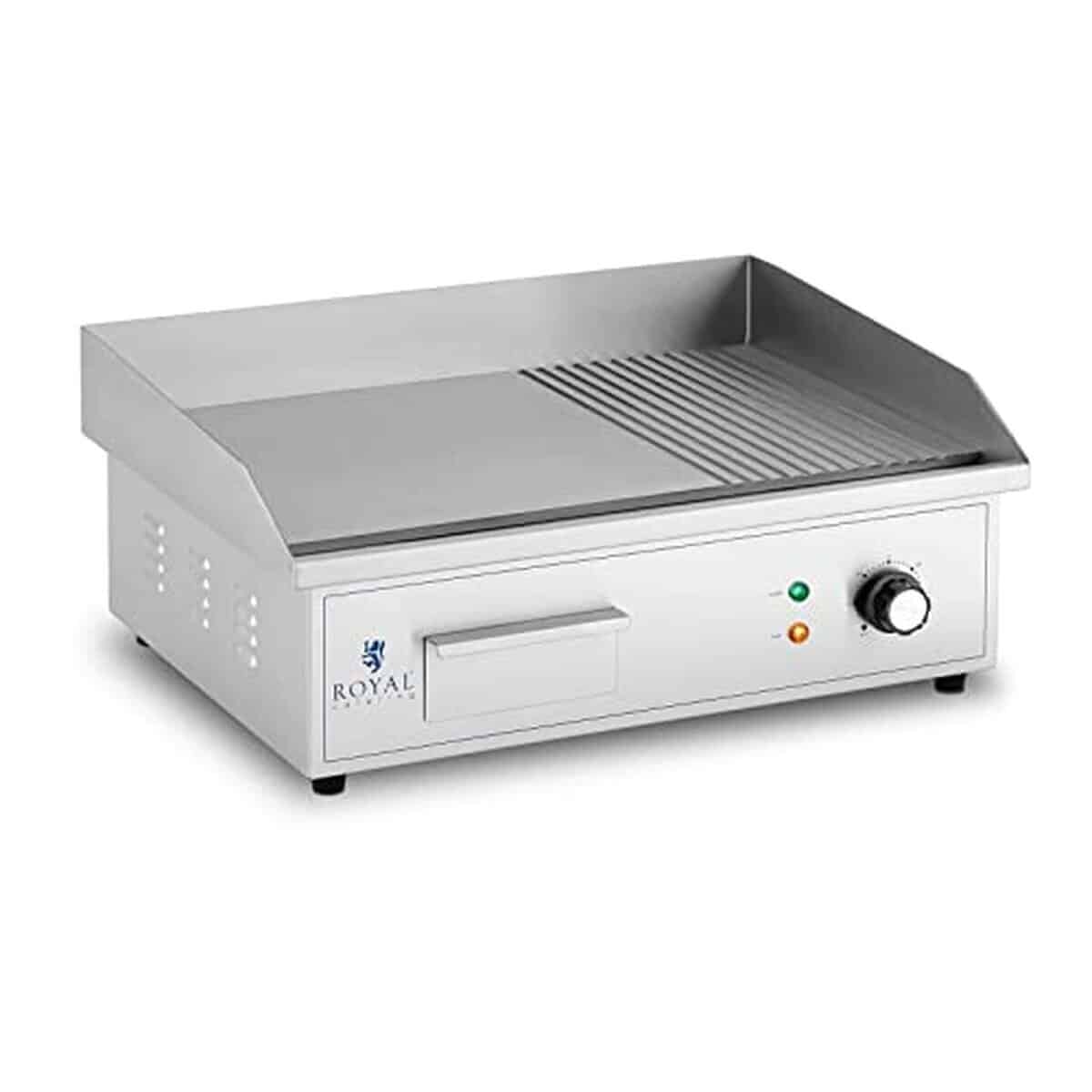 Test de la plancha électrique Royal Catering RCPG42-M : puissance et polyvalence