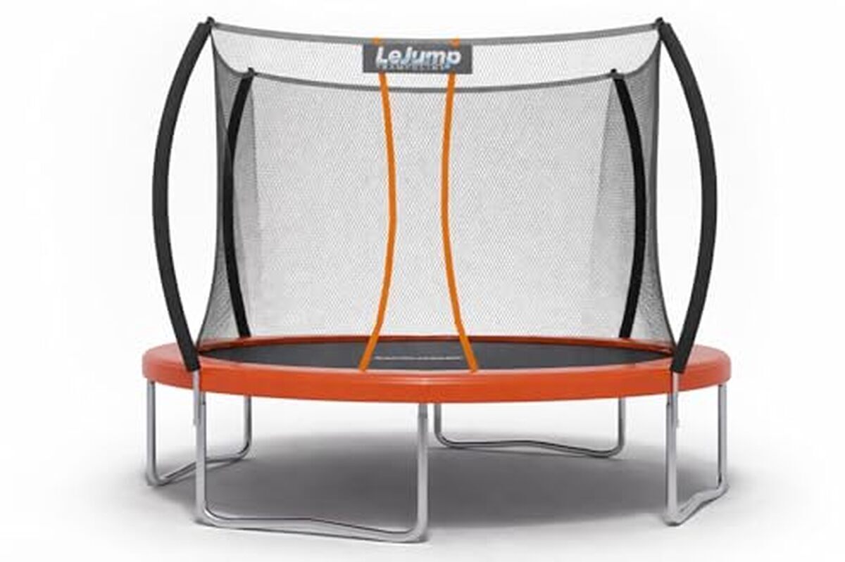 Test : trampoline extérieur LeJump 305 cm avec filet et accessoires