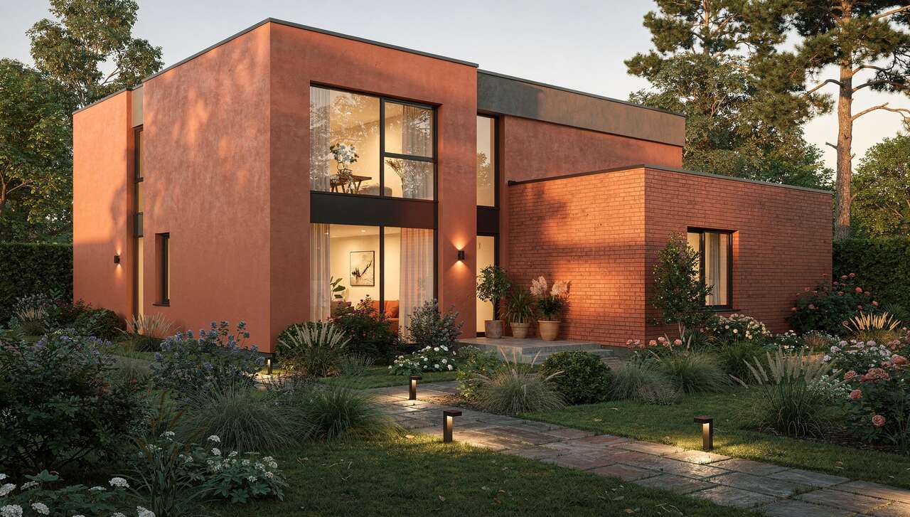 Maison : nuances Terracotta de Mamynama