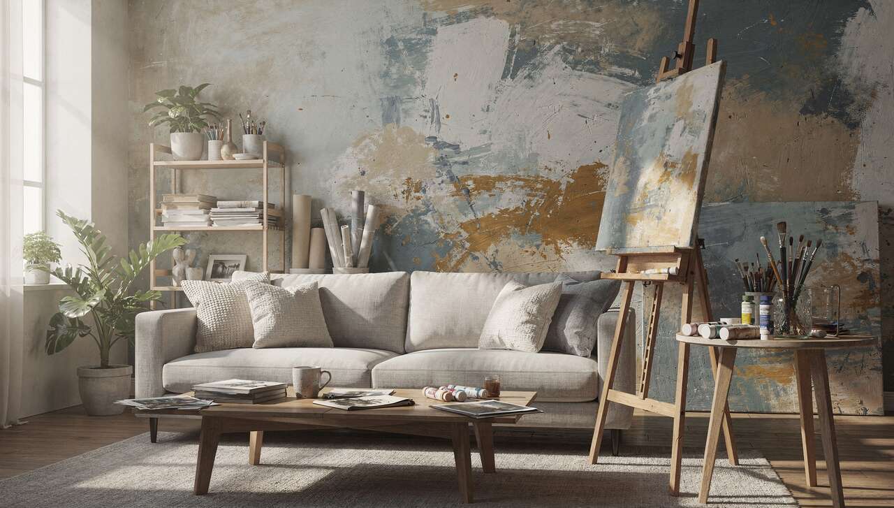 Tendance décoration : adopter la peinture d'atelier d'artiste