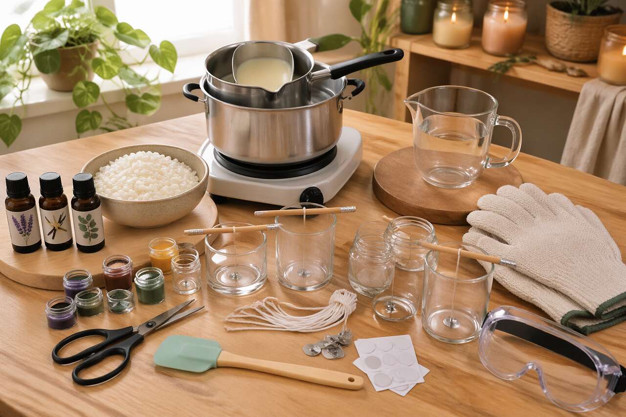 Bougies déco zéro déchet et réutilisables