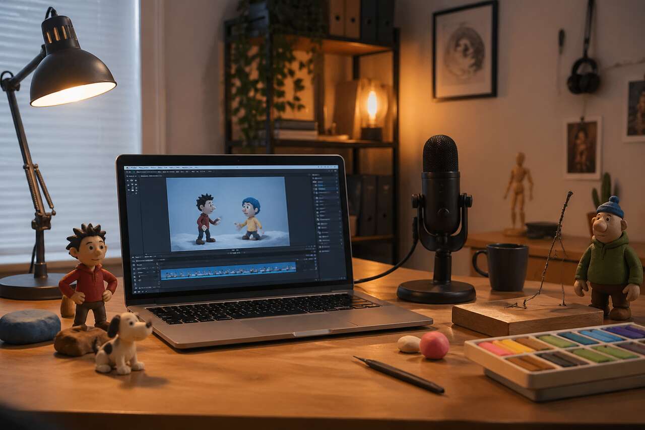 Déborah Studio Adc : animation en stop motion et podcast fait maison sans filtre
