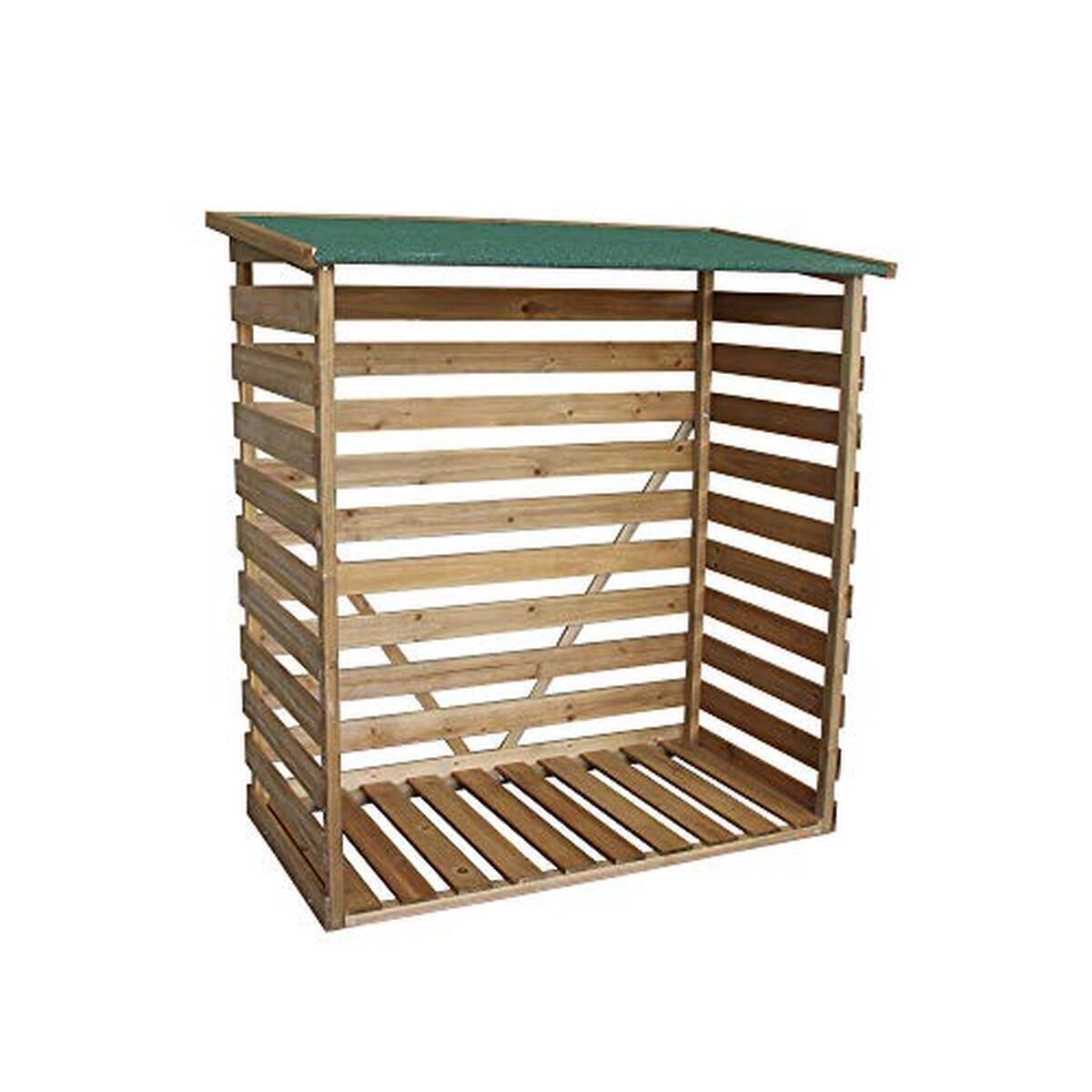 Test : étagère à bois d'extérieur M MCombo 2 niveaux