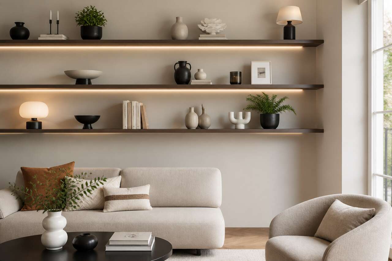 Étagères design : idées déco murale tendances
