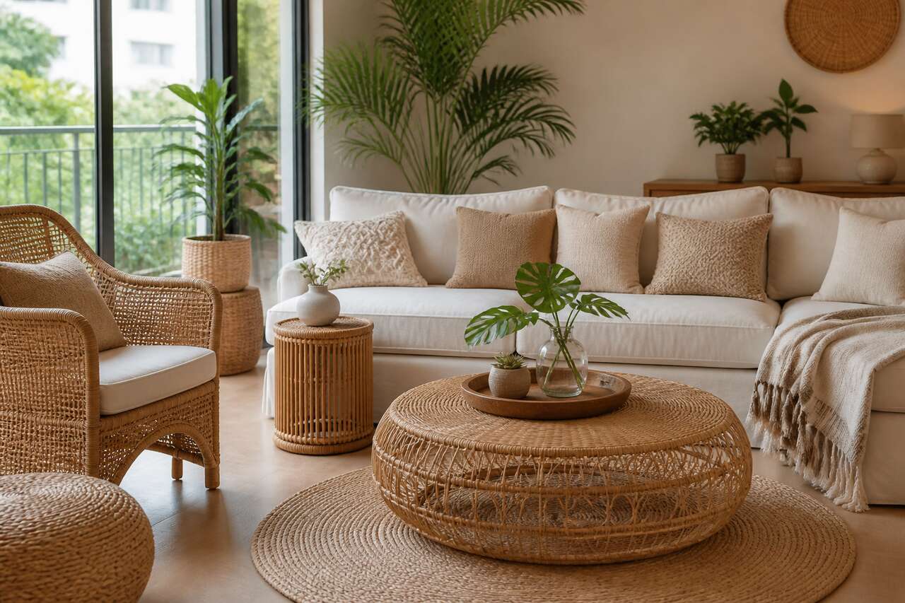 Tendance déco : le cannage et le rotin tressé pour un style naturel