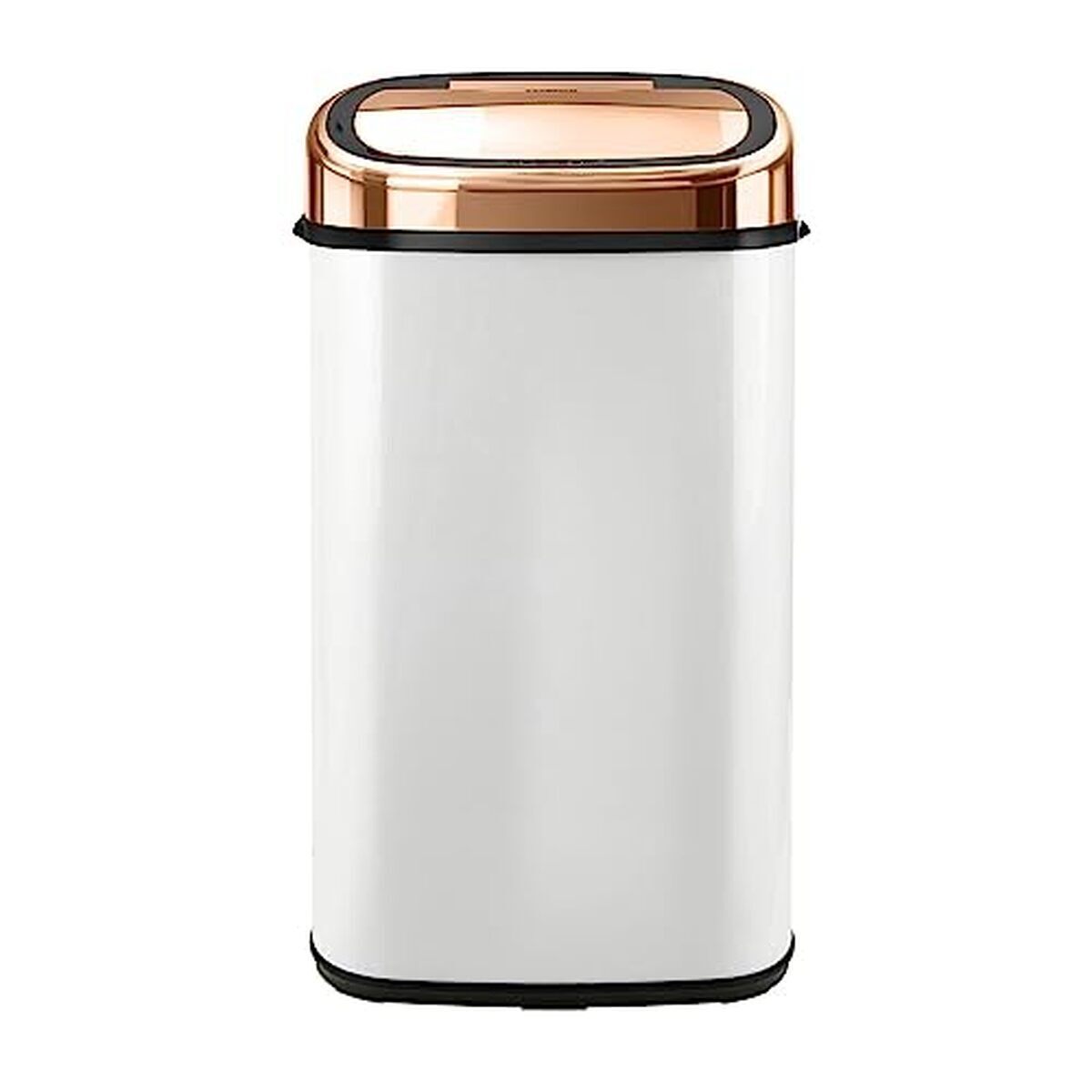 Test de la poubelle automatique Tower T80904RW : élégance blanche et or rose