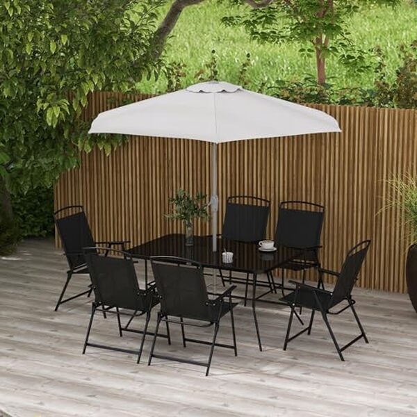 Découvrez notre test complet de l'ensemble salon de jardin Outsunny 8 pièces avec parasol et table pour 6 personnes : qualité, design et durabilité analysés en détail. 