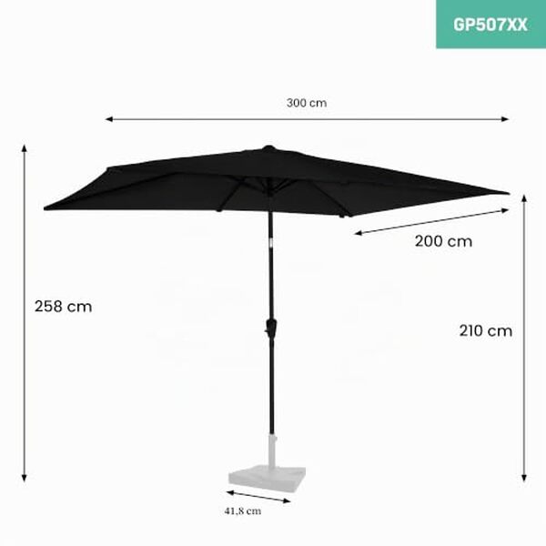 Découvrez notre test détaillé du parasol rectangle Vonroc Rapallo inclinable UPF 50+. Qualité, protection solaire et design : tous les critères décryptés pour vous.