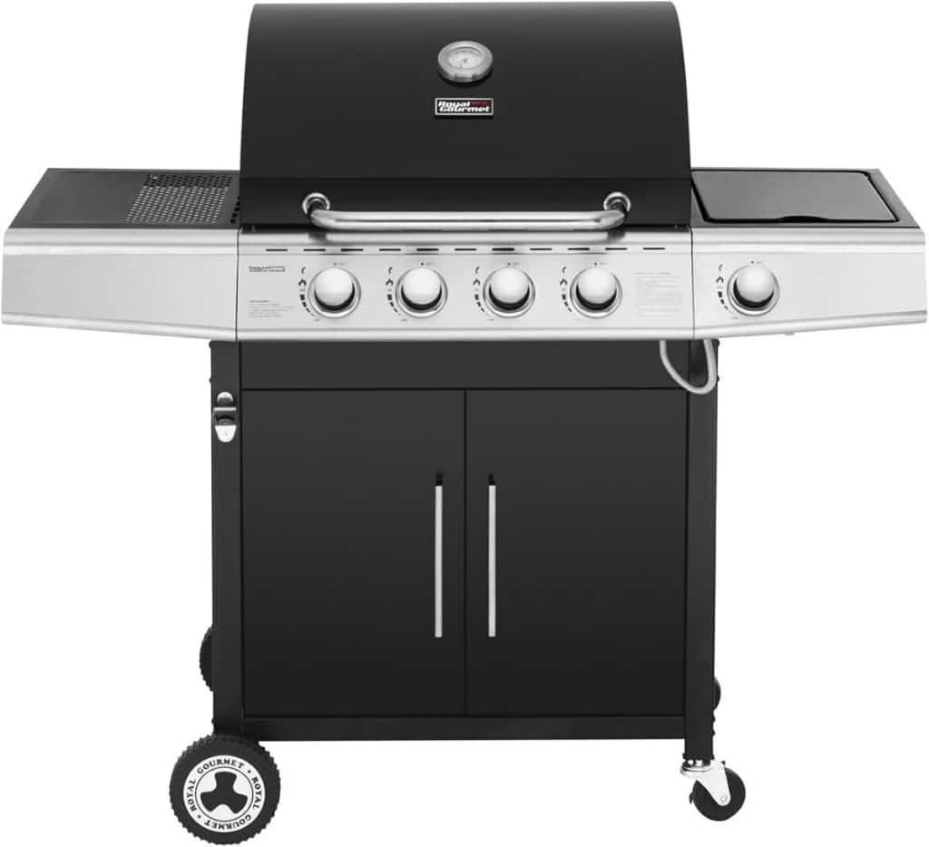 Test du barbecue Royal Gourmet à 4+1 brûleurs, 14, 5 kW