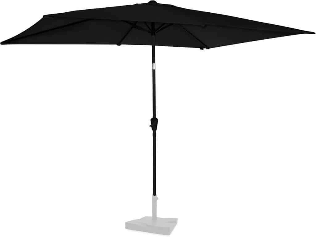 Test Du Parasol Rectangle Vonroc Rapallo Inclinable Upf 50+