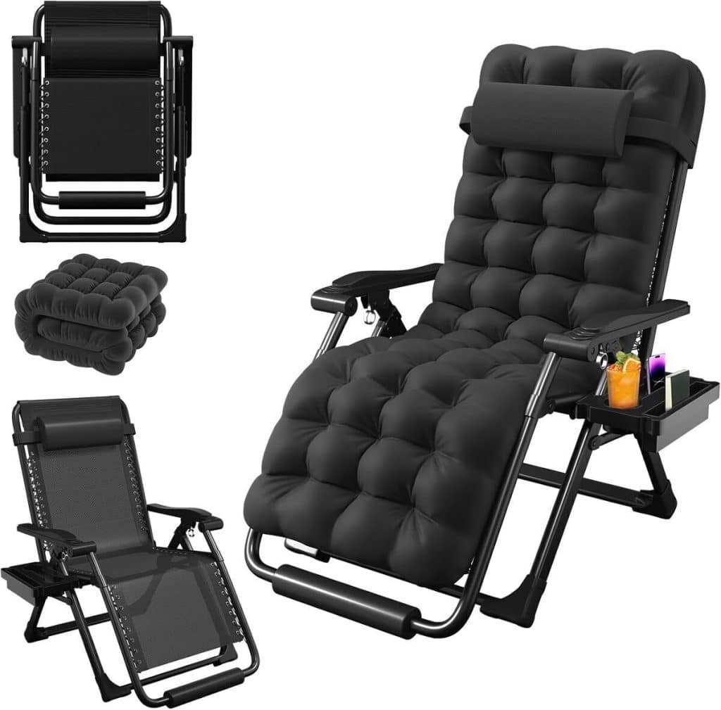 Test de la chaise longue pliante Yumbot pour extérieur