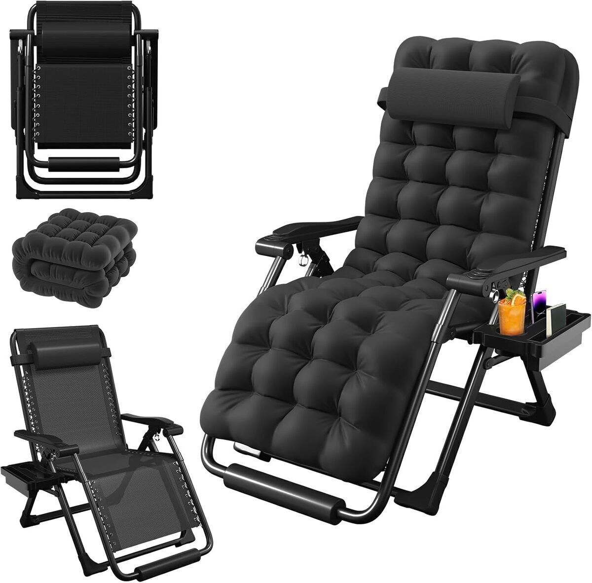 Test de la chaise longue pliante Yumbot pour extérieur