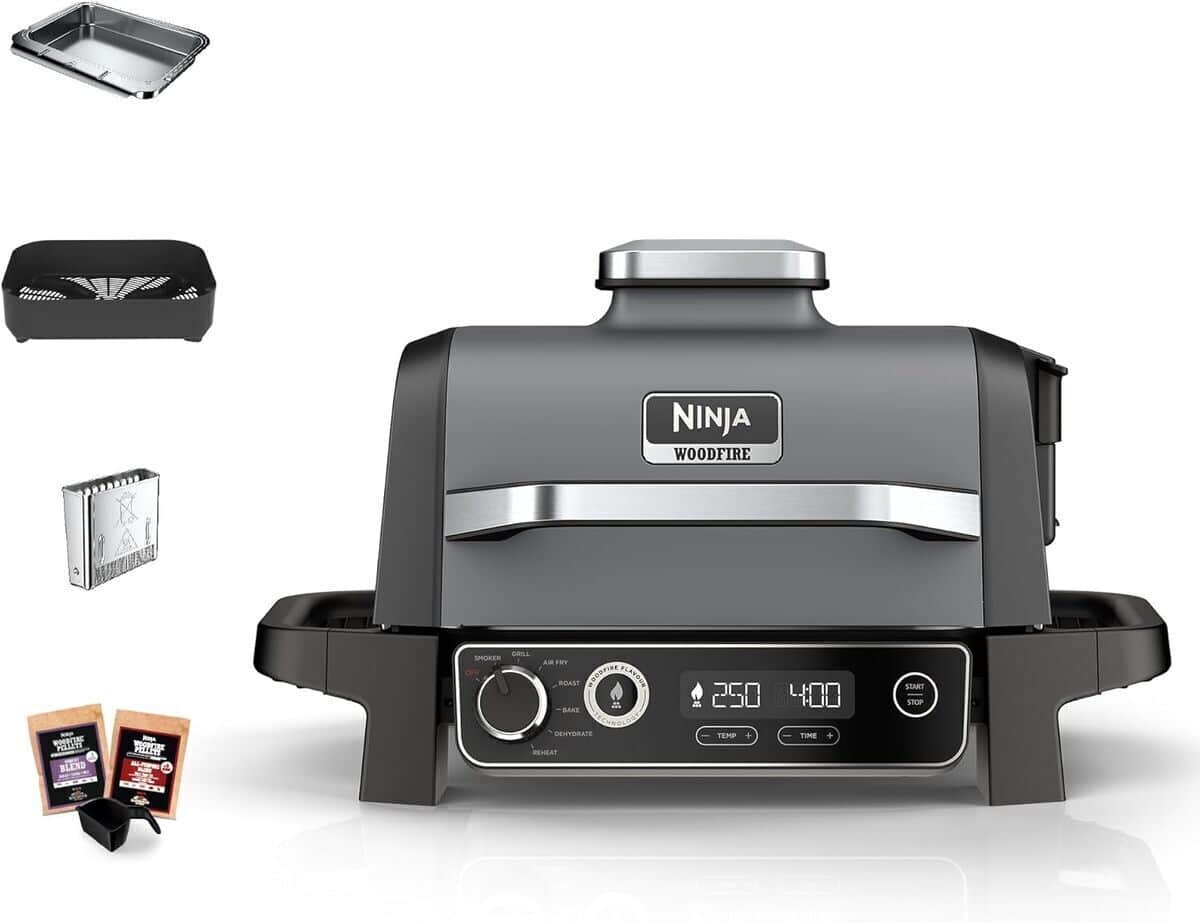 Test du barbecue électrique Ninja Woodfire OG701EU : un 7 en 1 polyvalent et résistant
