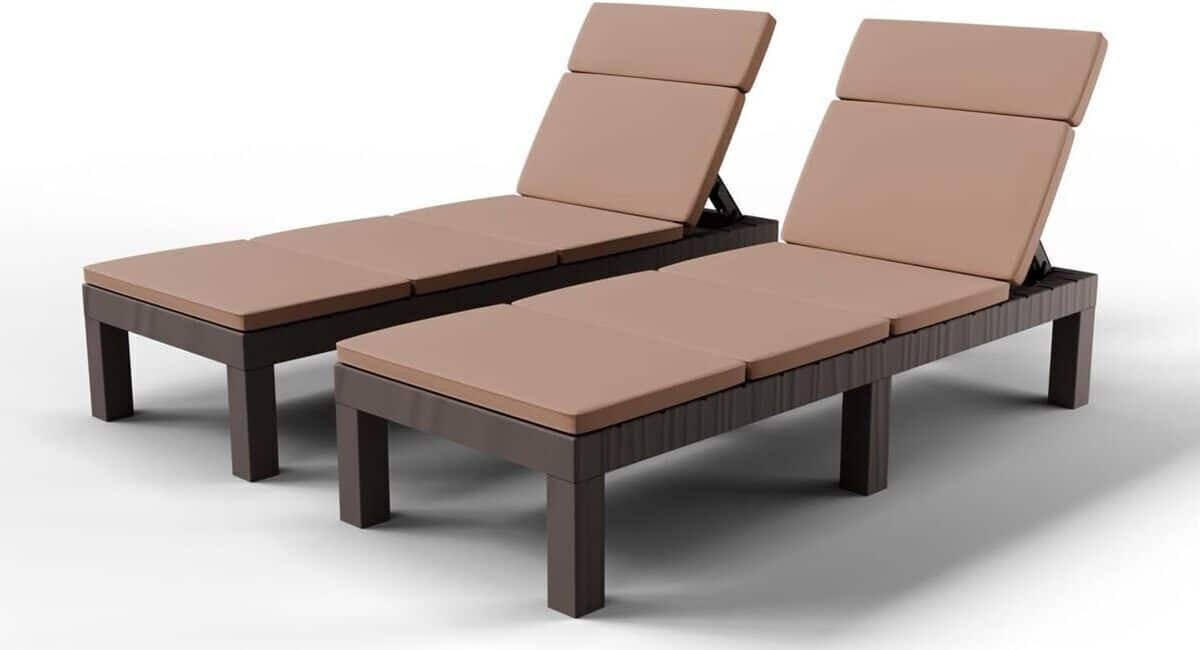 Test : bain de soleil Luxirest avec dossier réglable et coussin