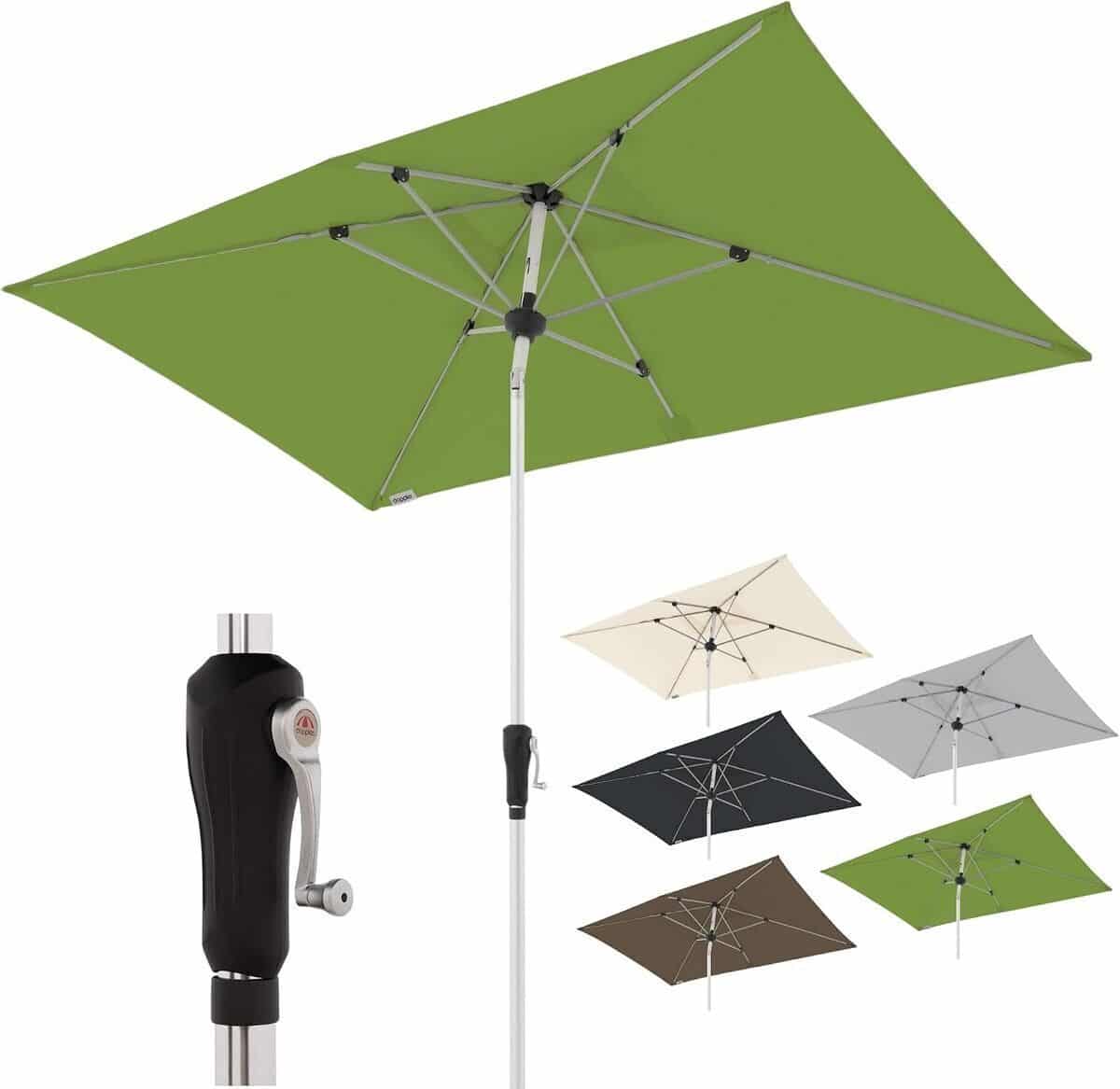 Test du parasol doppler aluminum SL-AZ : design moderne et protection UV