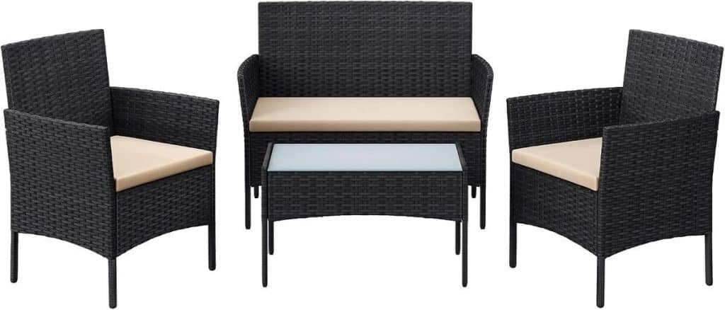 Test du salon de jardin SONGMICS GGF004B05