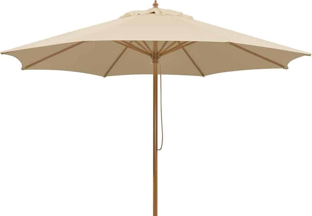 Test parasol Schneider Malaga : intemporel et spacieux
