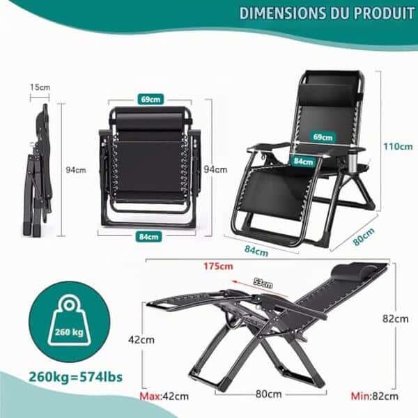 Découvrez notre test détaillé de la chaise longue pliante YOIZO 84cm. Confort optimal, qualité et praticité : tous les avis et caractéristiques pour bien choisir.