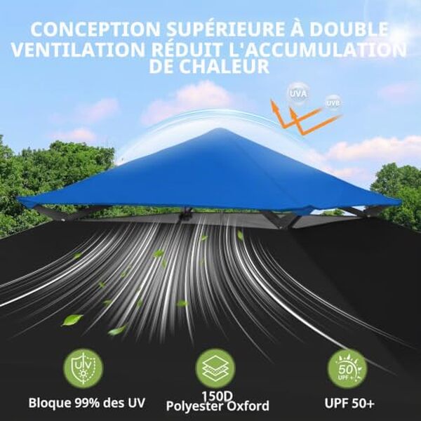 Découvrez notre test détaillé de la tonnelle Eagle Peak 4x4 m avec toit double imperméable. Avis, caractéristiques et performance pour votre jardin.