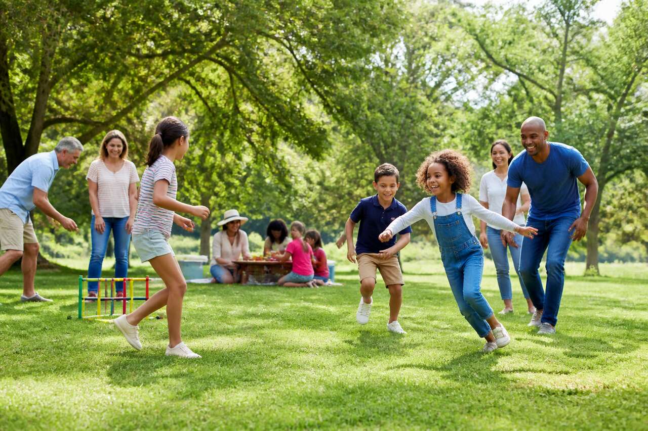Jeux d'extérieur et de plein air pour enfants et adultes