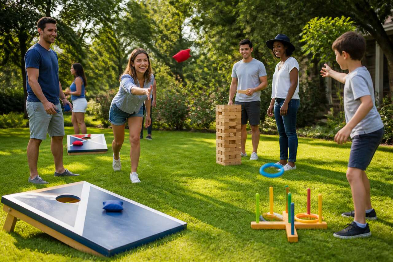 Jeux de jardin avec matériel: les incontournables faciles à transporter Jeux de jardin avec matériel: les incontournables faciles à transporter