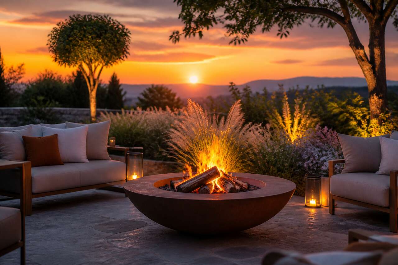 Braséros design : idées et inspirations pour votre jardin