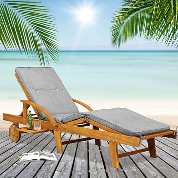 Découvrez notre test complet des chaises longues Tami Sun par Casaria : design épuré en bois d'acacia, confort optimal et durabilité pour vos espaces extérieurs.