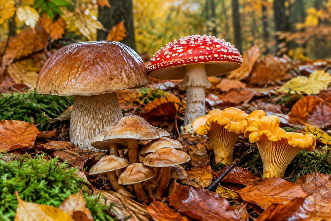 Les champignons typiques de l&rsquo;automne: les esp&egrave;ces &agrave; conna&icirc;tre