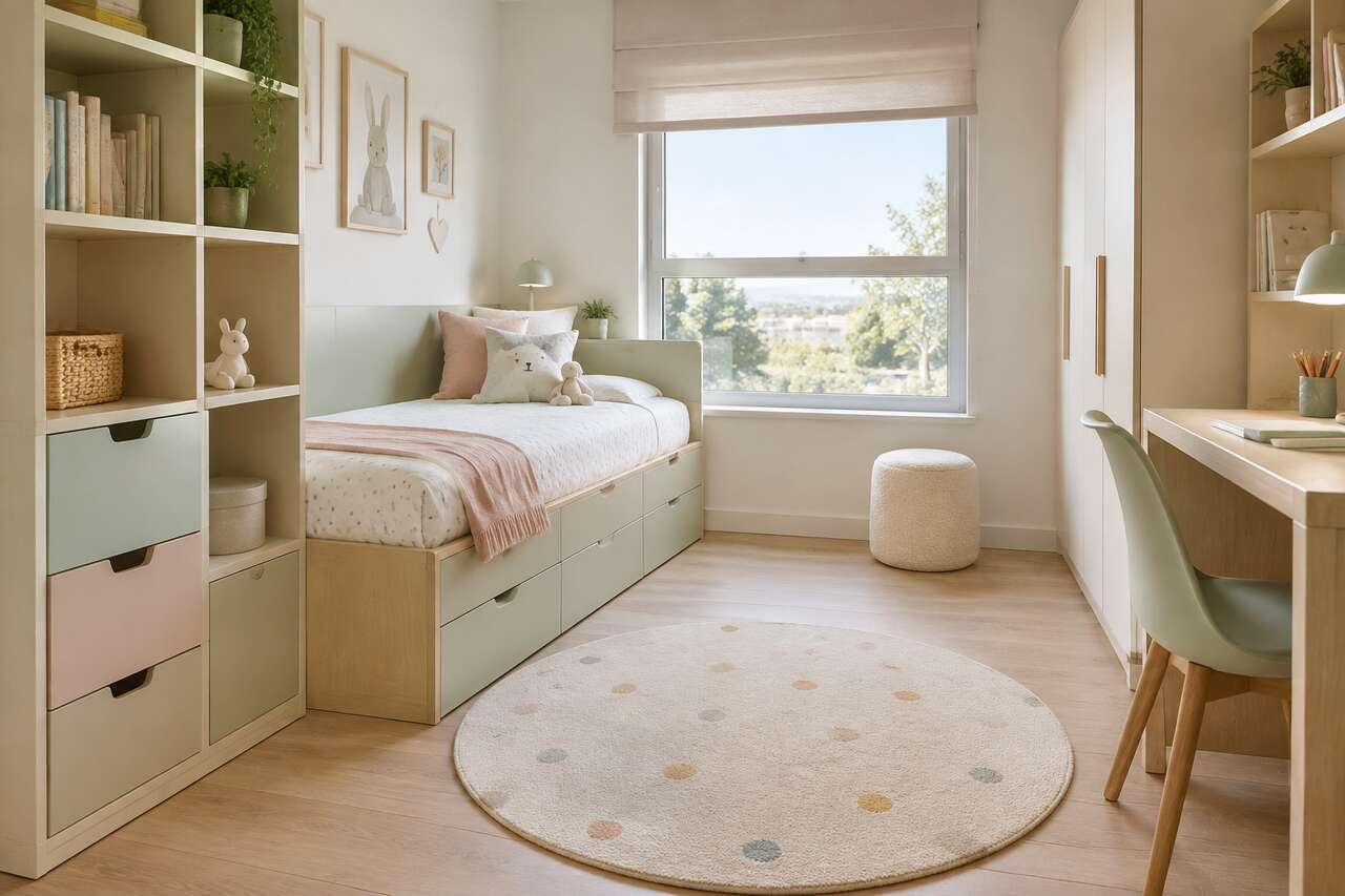 Am&eacute;nager une petite chambre: modularit&eacute;, rangements et circulation