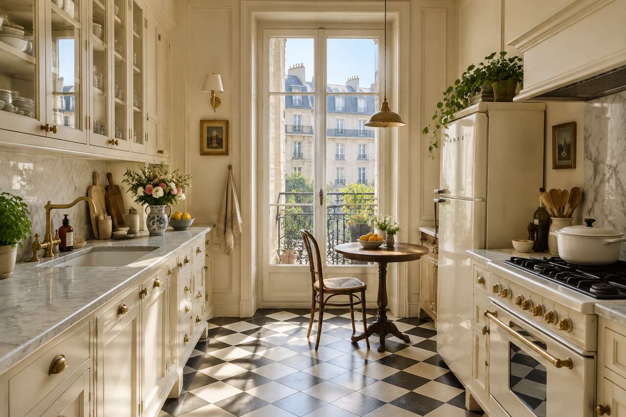 Cuisine vintage : entre charme d&rsquo;&eacute;poque et confort moderne
